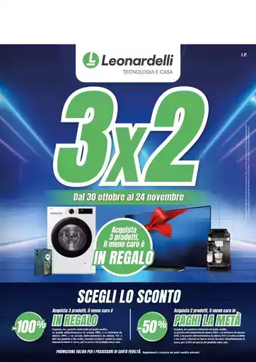 3X2 - Prendi 3 paghi 2 3X2 - Prendi 3 paghi 2