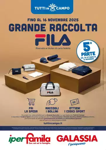 GRANDI MARCHE DAL 30 OTTOBRE AL 12 NOVEMBRE