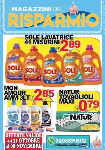 Offerte valide dal 31 ottobre al 08 novembre Offerte valide dal 31 ottobre al 08 novembre