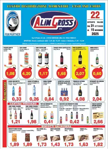 Offerte valide dal 31 ottobre al 15 novembre Offerte valide dal 31 ottobre al 15 novembre