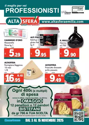 Dal 3 al 15 Novembre 2025 Dal 3 al 15 Novembre 2025