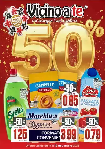 Sconti fino al 50%