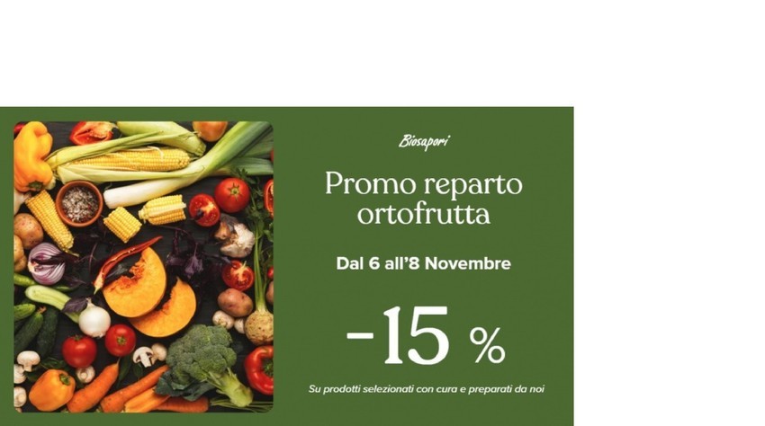 Promo reparto ortofrutta