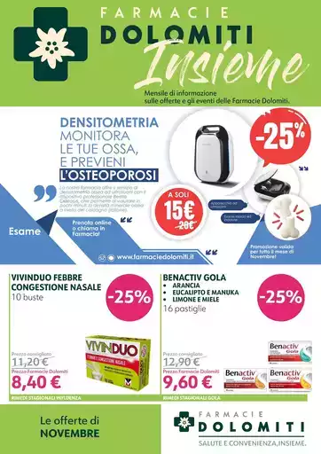 Le offerte di Novembre