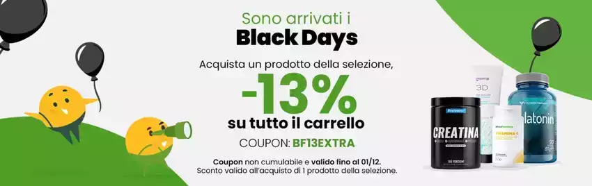 Black days -13%