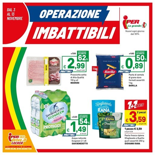 Operazione imbattibili Operazione imbattibili