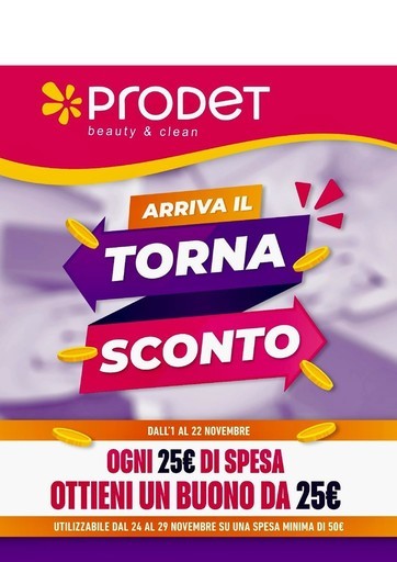 Arriva il torna sconto Arriva il torna sconto