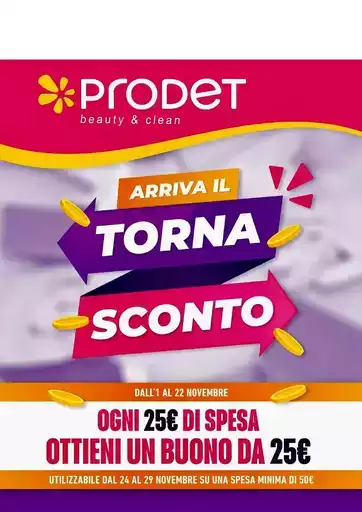 Arriva il torna sconto Arriva il torna sconto