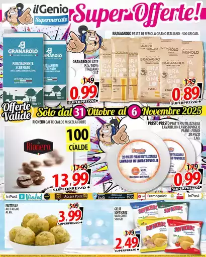 Solo Dal 31 ottobre al 6 novembre 2025