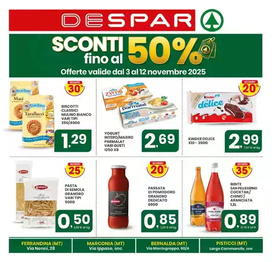 Sconti fino al 50% Sconti fino al 50%