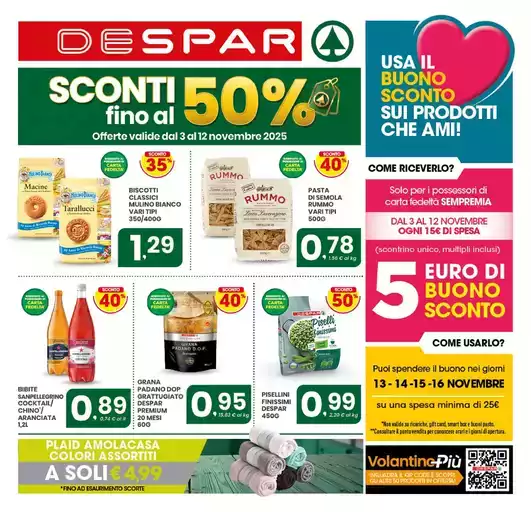 Sconti fino al 50%