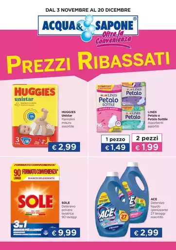 PREZZI RIBASSATI PREZZI RIBASSATI