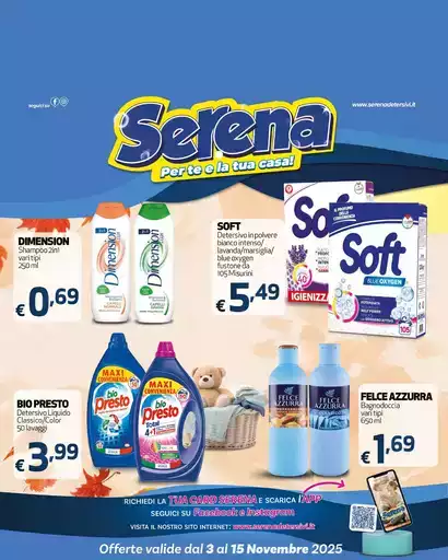 Offerte valide dal 3 al 15 novembre