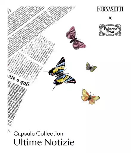Fornasetti Capsule Collection "Ultime Notizie" Brochure