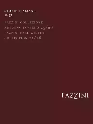 Autunno inverno 25/26 Autunno inverno 25/26