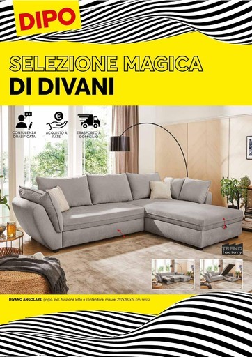 SELEZIONE MAGICA DI DIVANI