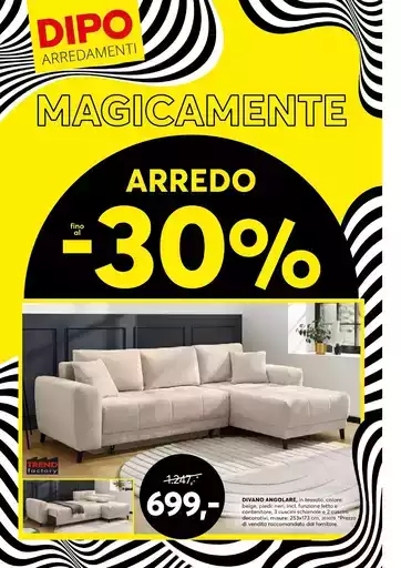 Arredo fino al -30% Arredo fino al -30%