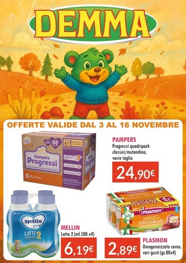 Offerte valide dal 3 al 16 novembre Offerte valide dal 3 al 16 novembre