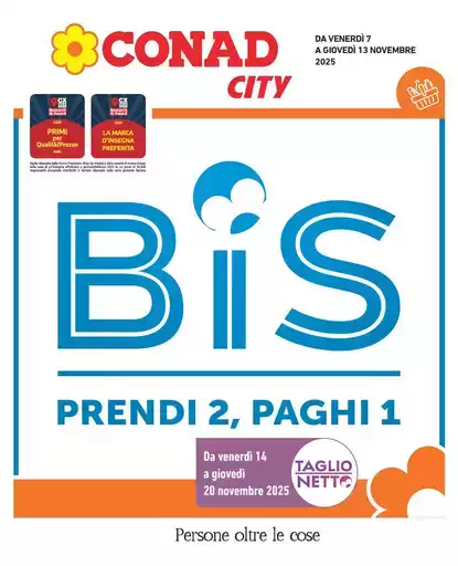 BIS Prendi 2, paghi 1 BIS Prendi 2, paghi 1