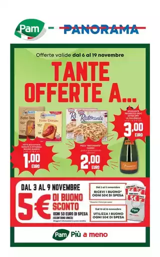 Tante offerte a...valide dal 6 al 19 novembre Tante offerte a...valide dal 6 al 19 novembre