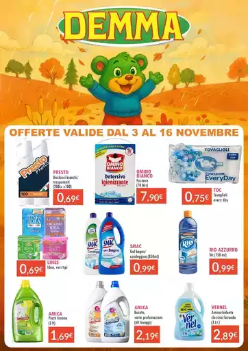 Offerte valide dal 3 al 16 novembre Offerte valide dal 3 al 16 novembre