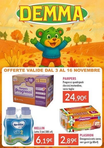 Offerte valide dal 3 al 16 novembre Offerte valide dal 3 al 16 novembre