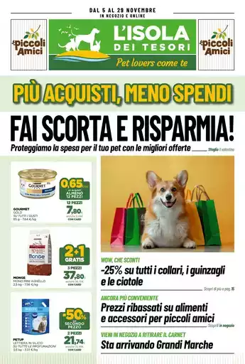 Fai scorta e risparmia! Fai scorta e risparmia!