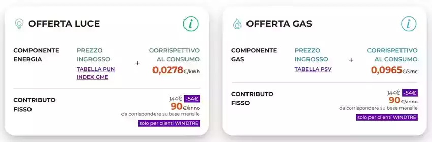 Offerte esclusive Offerte esclusive