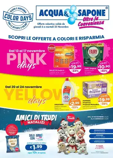 Scopri le offerte a colori e risparmia! Scopri le offerte a colori e risparmia!