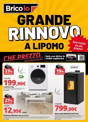 Grande rinnovo a lipomo Grande rinnovo a lipomo