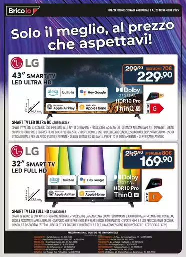 Solo il meglio, al prezzo che aspettavi! Solo il meglio, al prezzo che aspettavi!