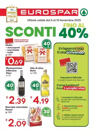 Sconti fino al 40% Sconti fino al 40%