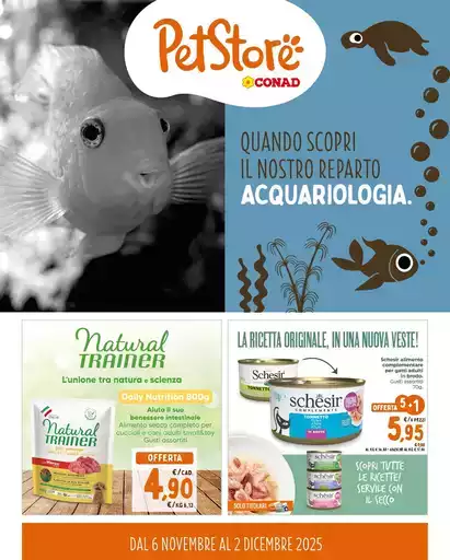 Quando scopri il nostro reparto Acquariologia