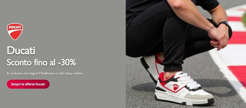 Ducati sconto fino al -30% Ducati sconto fino al -30%