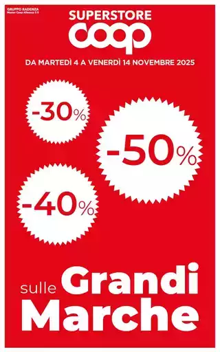 DA MARTEDÌ 4 A VENERDÌ 14 NOVEMBRE 2025 DA MARTEDÌ 4 A VENERDÌ 14 NOVEMBRE 2025