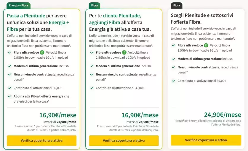 Offerta fibra casa Offerta fibra casa