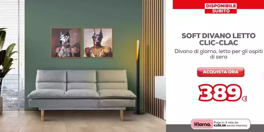 Disponibile subito Disponibile subito