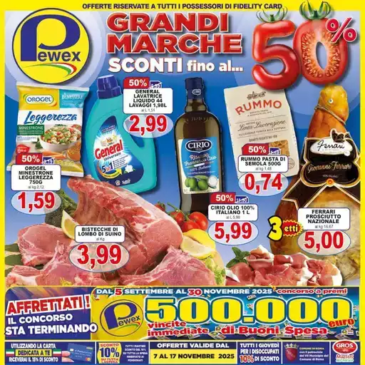 Sconti fino al 50% Sconti fino al 50%