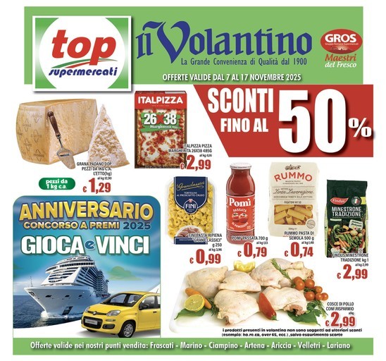 Sconti fino al 50%