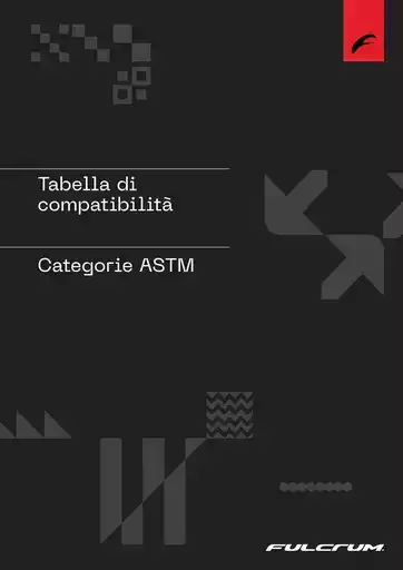 Categorie ASTM Categorie ASTM