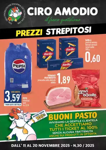 PREZZI STREPITOSI