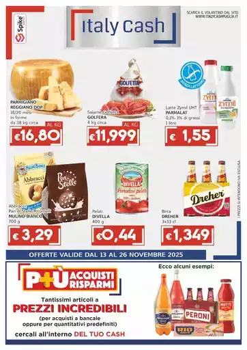 OFFERTE VALIDE DAL 13 AL 26 NOVEMBRE 2025 OFFERTE VALIDE DAL 13 AL 26 NOVEMBRE 2025