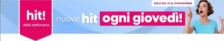 Nuove hit ogni giovedi! Nuove hit ogni giovedi!