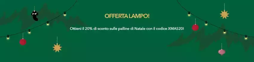 Offerta lampo! Offerta lampo!