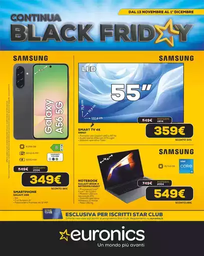 Continua BLACK FRIDAY