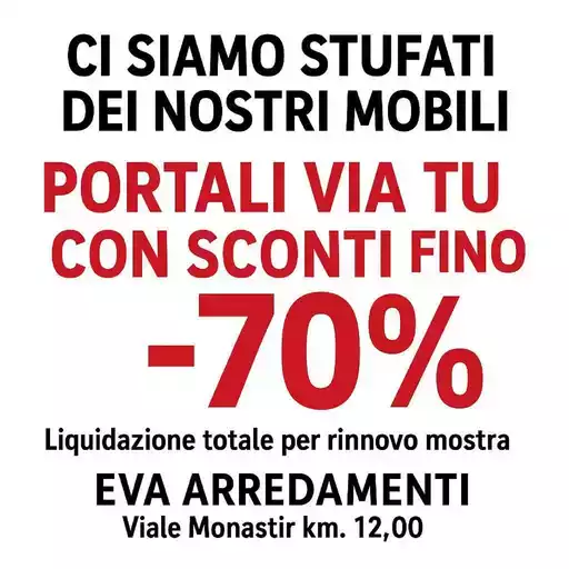 70% di sconto