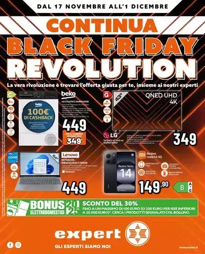Black Friday Revolution da Expert continua!