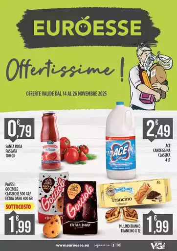 Offerte valide dal 14 al 26 novembre 2025