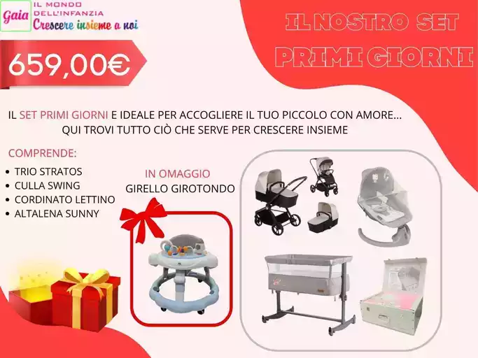 Il nostro set primi ciorni