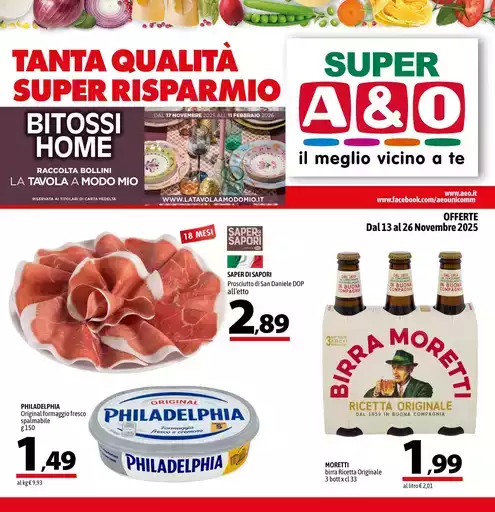 TANTA QUALITÀ SUPER RISPARMIO
